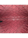 Women s A82552 Cavier Skin Classic COCO Silver Logo Large Clutch - CHANEL - BALAAN 8