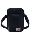 Logo Patch Cross Bag Black - CARHARTT - BALAAN 1