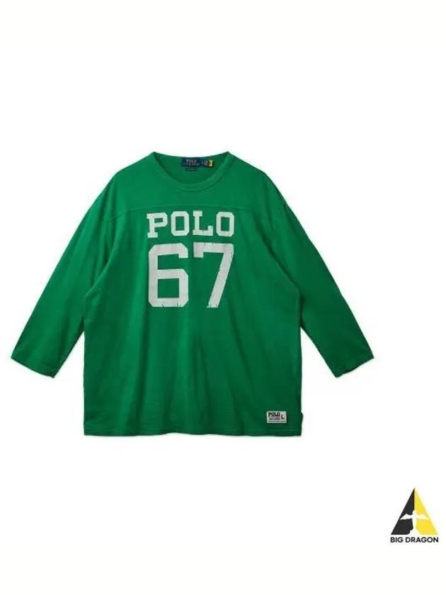 Classic Fit Logo Jersey T Shirt Green - POLO RALPH LAUREN - BALAAN 1