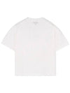 Mae Pique Mesh Short Sleeve T-Shirt White - A.P.C. - BALAAN 3