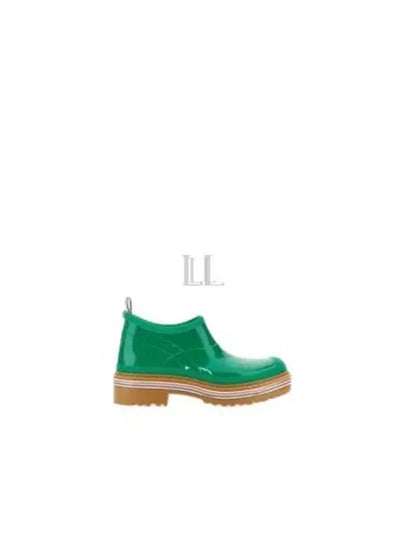 Women's Molded Rubber Garden Middle Boots Light Green - THOM BROWNE - BALAAN 2