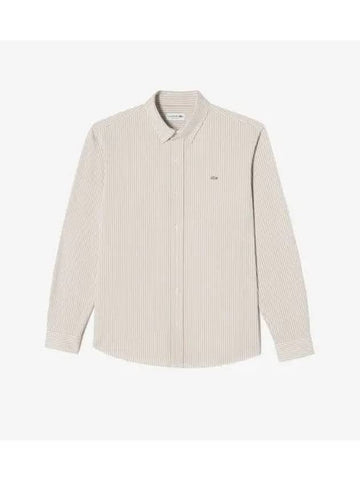 men jersey shirt beige - LACOSTE - BALAAN 1