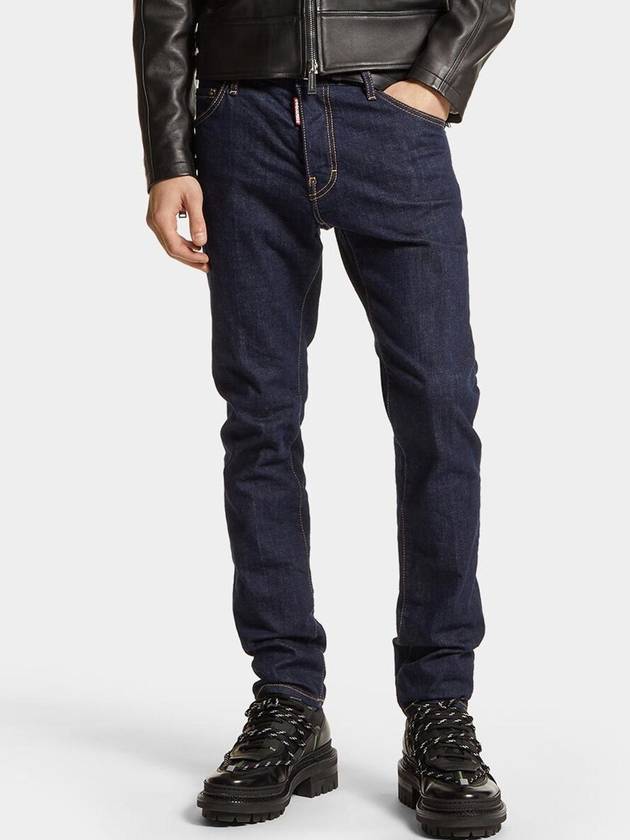 Cool Guy Denim Straight Jeans Navy - DSQUARED2 - BALAAN 3