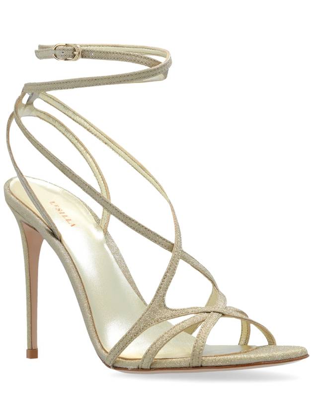 Le Silla Heeled Sandals 'Belen', Women's, Gold - LE SILLA - BALAAN 4