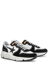 Golden Goose Deluxe Star Print Oversole Suede Running Sneakers Black - GOLDEN GOOSE - BALAAN 2