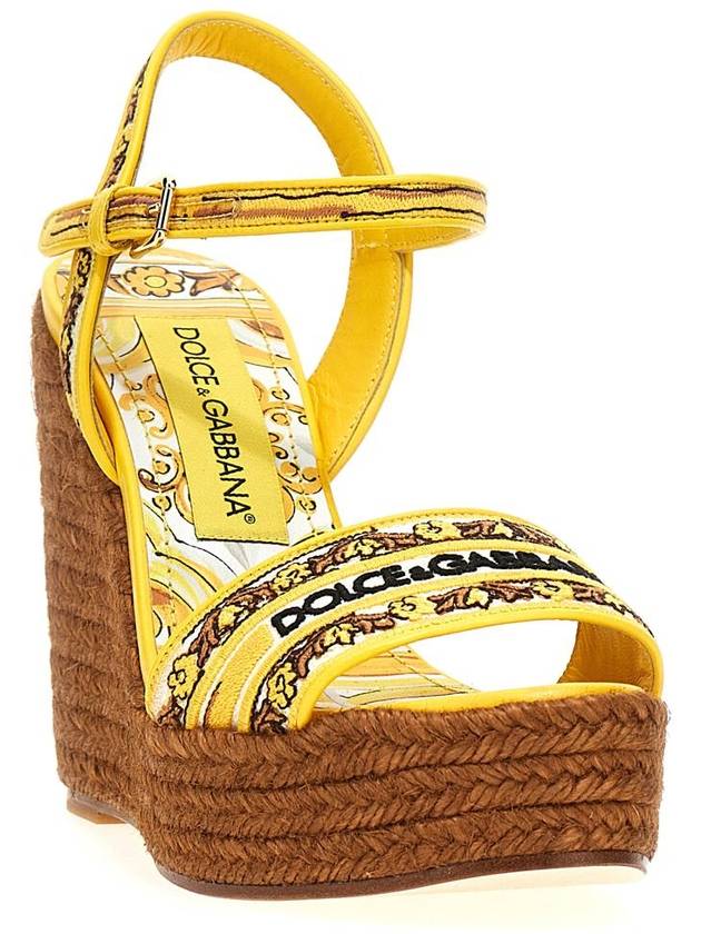 Dolce & Gabbana 'Maiolica' Wedges - DOLCE&GABBANA - BALAAN 2