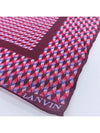 Men's 100% silk pattern handkerchief - LANVIN - BALAAN 2