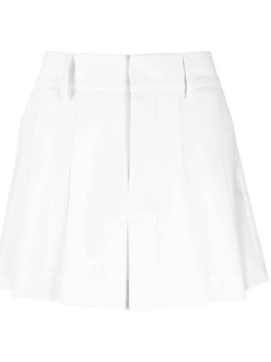 P.A.R.O.S.H. Plisse' Mid-Rise Mini Skirt - P.A.R.O.S.H. - BALAAN 1