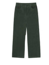 Women's Semi-Wide Corduroy Pants Khaki - LACOSTE - BALAAN 1