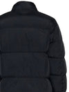 Garment Dyed Crinkle Reps Down Padding Navy - STONE ISLAND - BALAAN 4