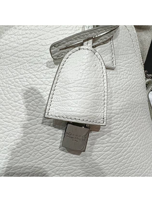 5AC Logo Patch Mini Tote Bag Ivory - MAISON MARGIELA - BALAAN 10