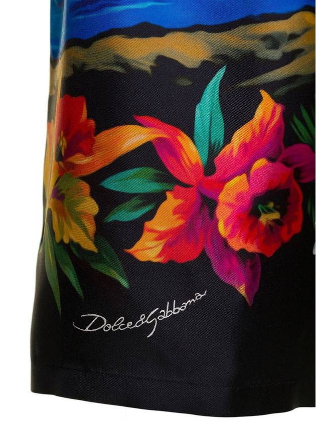 23 ss Multicolor Silk Shorts GV37ATHI1IGHH4JL B0480184622 - DOLCE&GABBANA - BALAAN 4