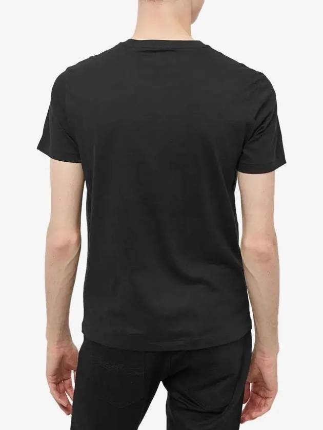 Men's Embroidered Pony Short Sleeve T-Shirt Black - POLO RALPH LAUREN - BALAAN 5