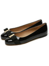 Women’s Varina Bellet Flats Black - SALVATORE FERRAGAMO - BALAAN 4