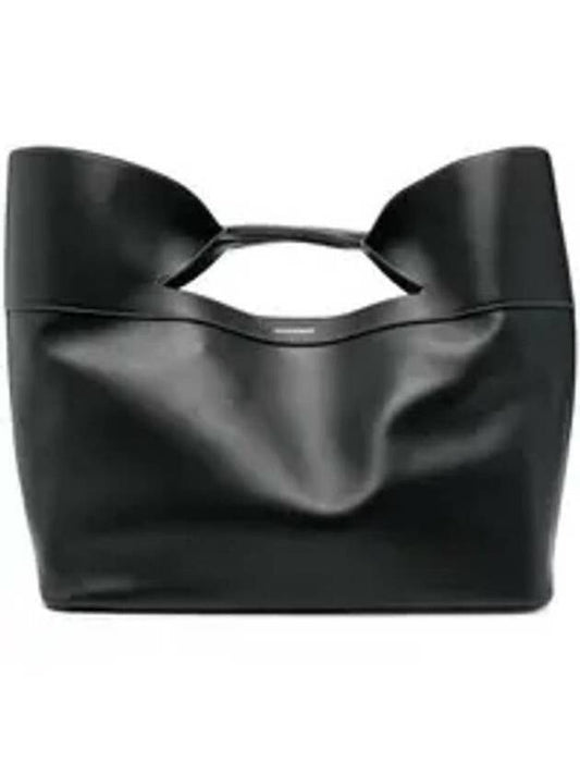 The Bow Large Tote Bag Black - ALEXANDER MCQUEEN - BALAAN 2