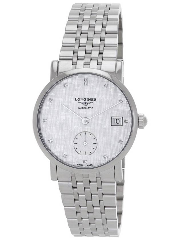 Longines Elegant Automatic Diamond Silver Dial Ladies Watch L43124776 - LONGINES - BALAAN 1