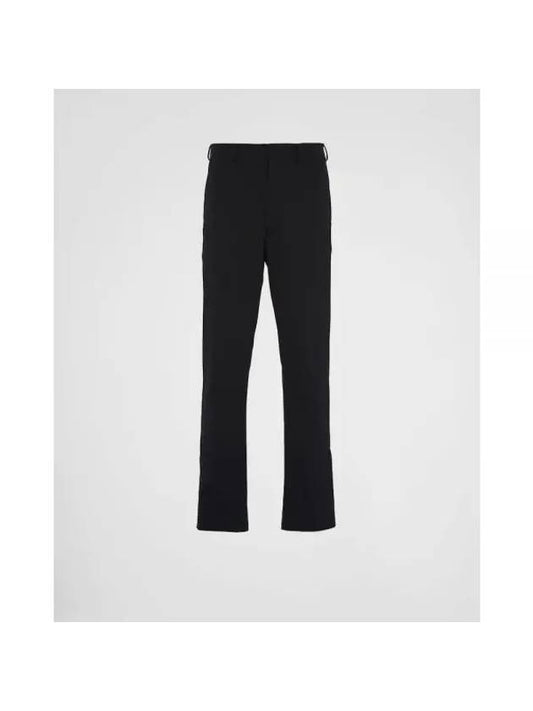 Stretch Technical Fabric Pants Black Boutique SPH25211QLF0002S231 - PRADA - BALAAN 1