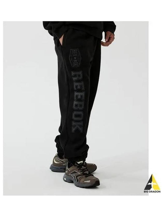 Pump Brushed Sweat Jogger Pants Black - REEBOK - BALAAN 1