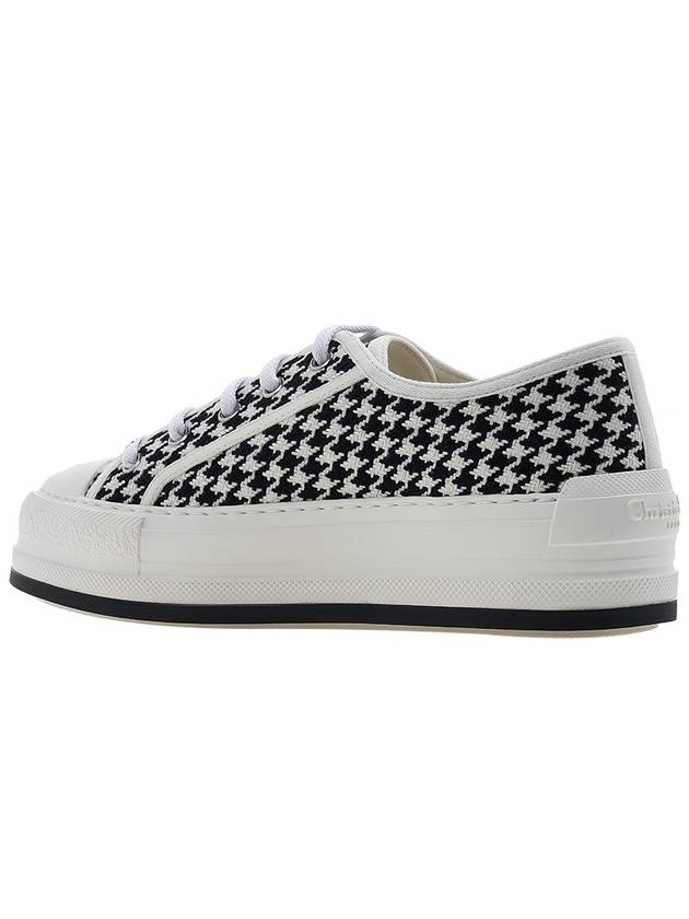 Walk'n'Dior Platform Micro Houndstooth Low Top Sneakers - DIOR - BALAAN 4