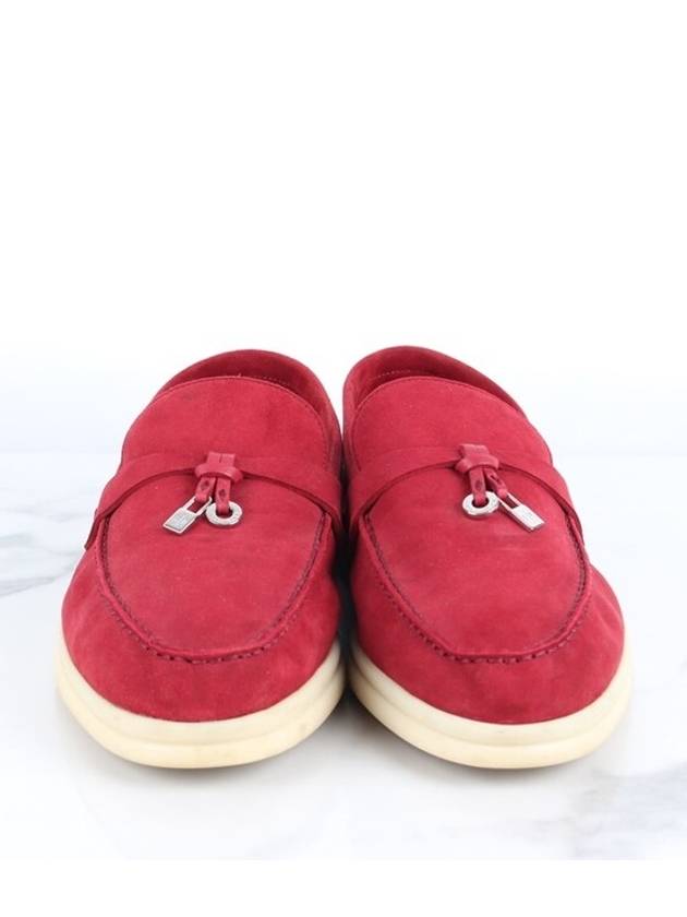 Summer Week Charms Loafer Red 36 5 235 - LORO PIANA - BALAAN 3