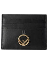 Signature Logo Card Wallet Black - FENDI - BALAAN 2