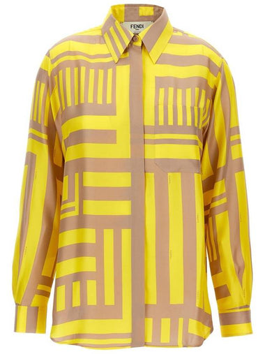 Fendi 'Fendi Labyrinth' Shirt - FENDI - BALAAN 1