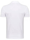 Men's Embroidery Navy Pony Short Sleeve Polo Shirt White - POLO RALPH LAUREN - BALAAN 4