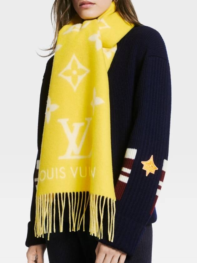 Women's Reykjavik Scarf Yellow - LOUIS VUITTON - BALAAN 3