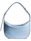 Berlin Berlin Naplaque Patent Surfer Shoulder Bag Baby Blue - MFNT - BALAAN 2