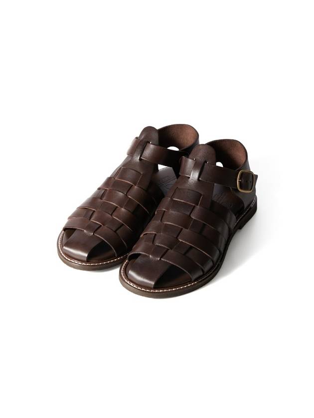 Fisherman Sandals Dark Brown - ANTICHI ROMANI - BALAAN 1