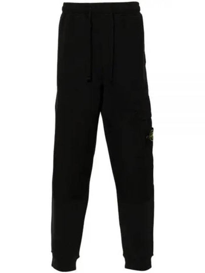 Compass Badge Panel Track Pants Black - STONE ISLAND - BALAAN 2