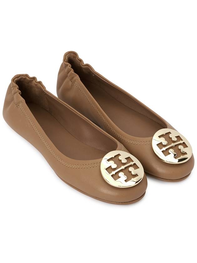 Minnie Travel Flat  Brown - TORY BURCH - BALAAN 4