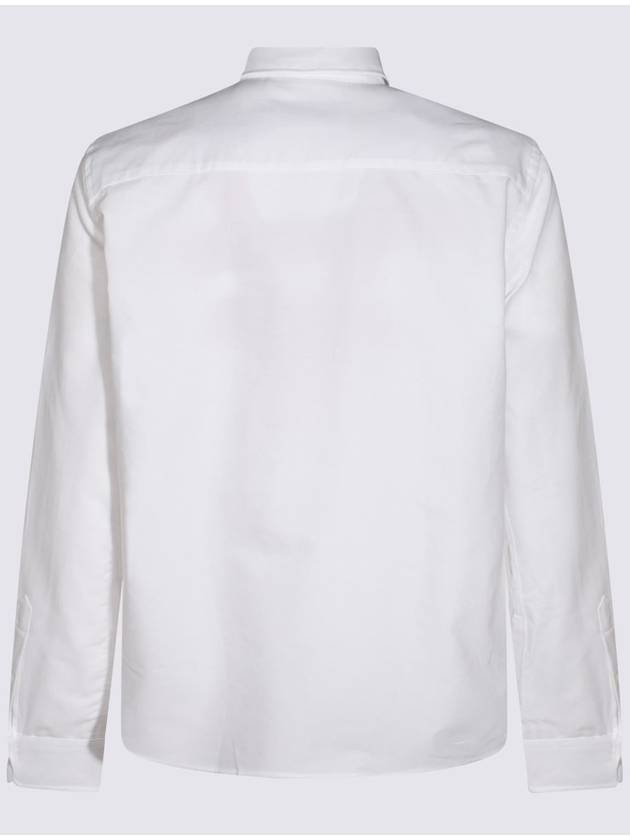 AMI Paris White Cotton Shirt - AMI - BALAAN 2