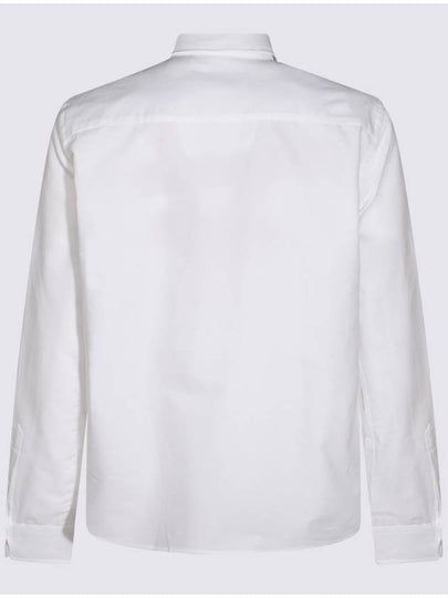 AMI Paris White Cotton Shirt - AMI - BALAAN 2