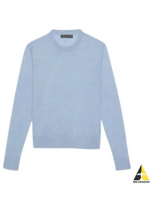 Talk Buddy To Me Crew Neck Merino Wool Knit Top Sky Blue - G/FORE - BALAAN 2