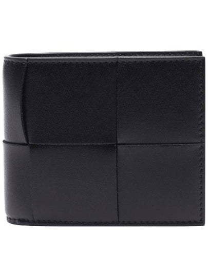 Intrecciato Leather Half Wallet Fondant - BOTTEGA VENETA - BALAAN 2