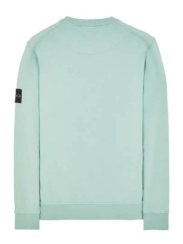 Wappen Patch Garment Dyed Sweatshirt Green - STONE ISLAND - BALAAN 3