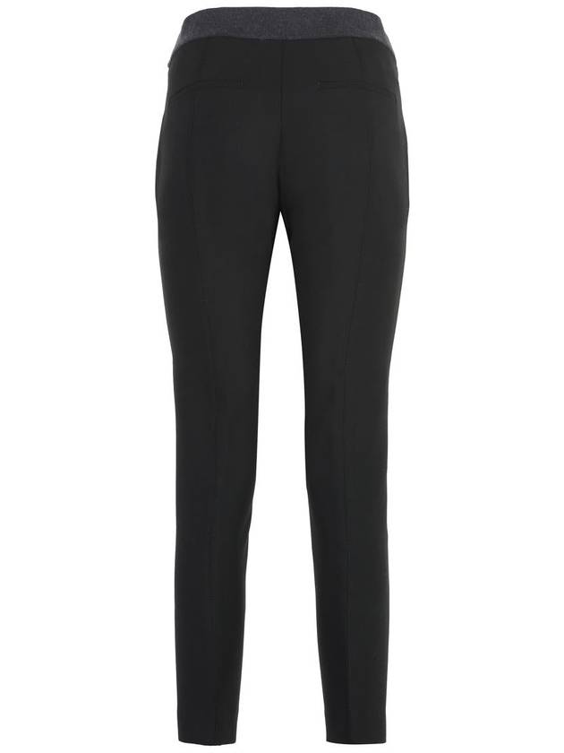 Peserico Stretch Gabardine Cigarette Trousers - PESERICO - BALAAN 2