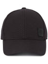 Solid Logo Patch Ball Cap Black - MULBERRY - BALAAN 3