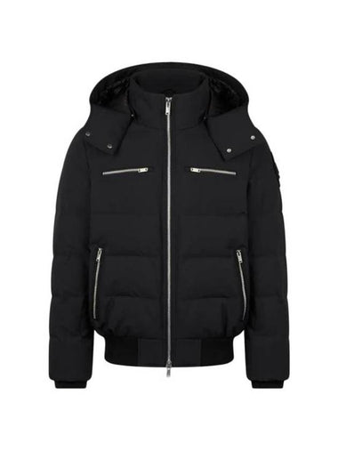 Cloud Padded Bomber Jacket Black - MOOSE KNUCKLES - BALAAN 1