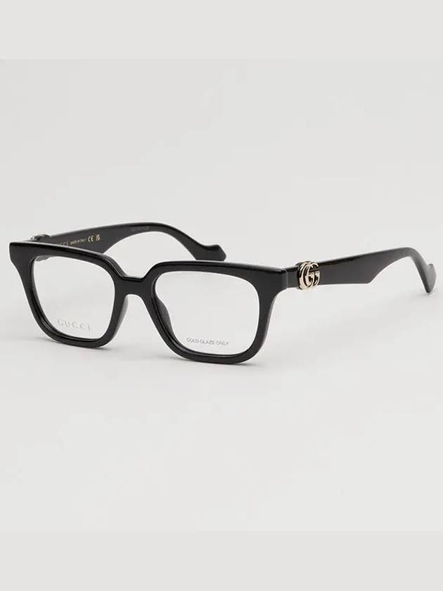 Square Acetate Eyeglasses Black - GUCCI - BALAAN 7