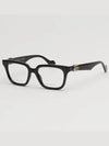 Square Acetate Eyeglasses Black - GUCCI - BALAAN 3