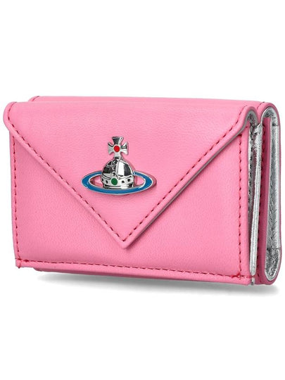 ORB Logo Envelope Half Wallet Pink - VIVIENNE WESTWOOD - BALAAN 2