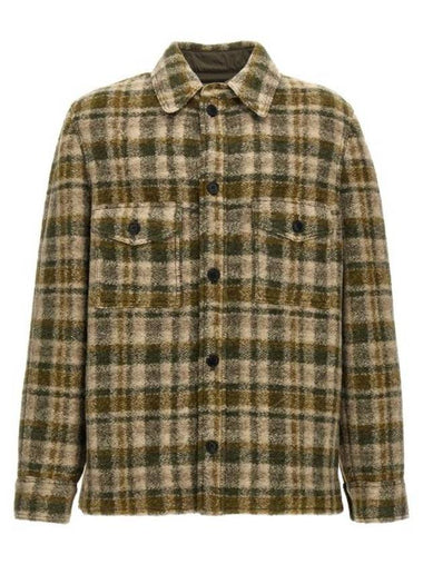 Kevron Check Wool Jacket Green - ISABEL MARANT - BALAAN 1