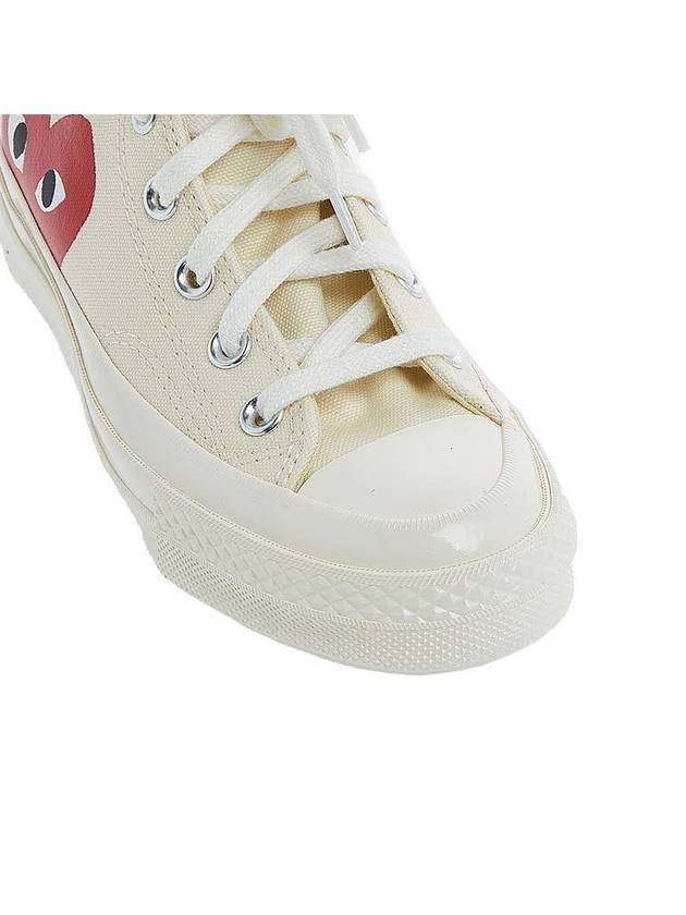 Chuck Taylor High Top Sneakers P1 K112 2 White - COMME DES GARCONS - BALAAN 10