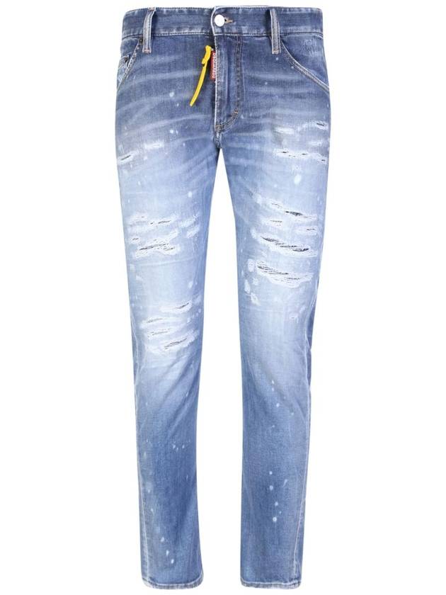 Twinky Skinny Jeans Blue - DSQUARED2 - BALAAN.