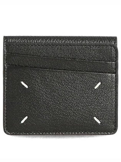 Stitch Flap Card Wallet Black - MAISON MARGIELA - BALAAN 2