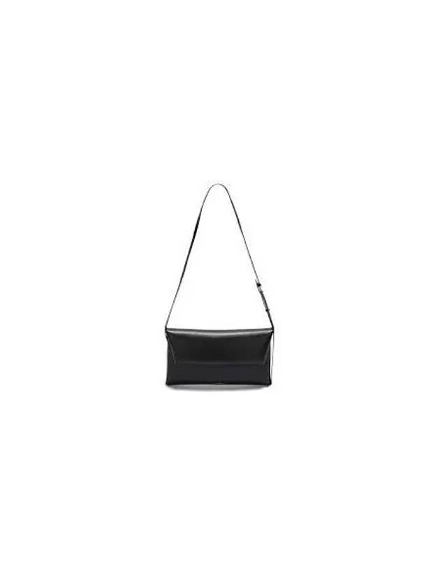 Folded Small Shoulder Bag Black - JIL SANDER - BALAAN 2