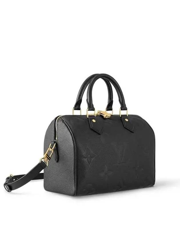 Speedy Bandouliere 25 Monogram Tote Bag Black - LOUIS VUITTON - BALAAN 4