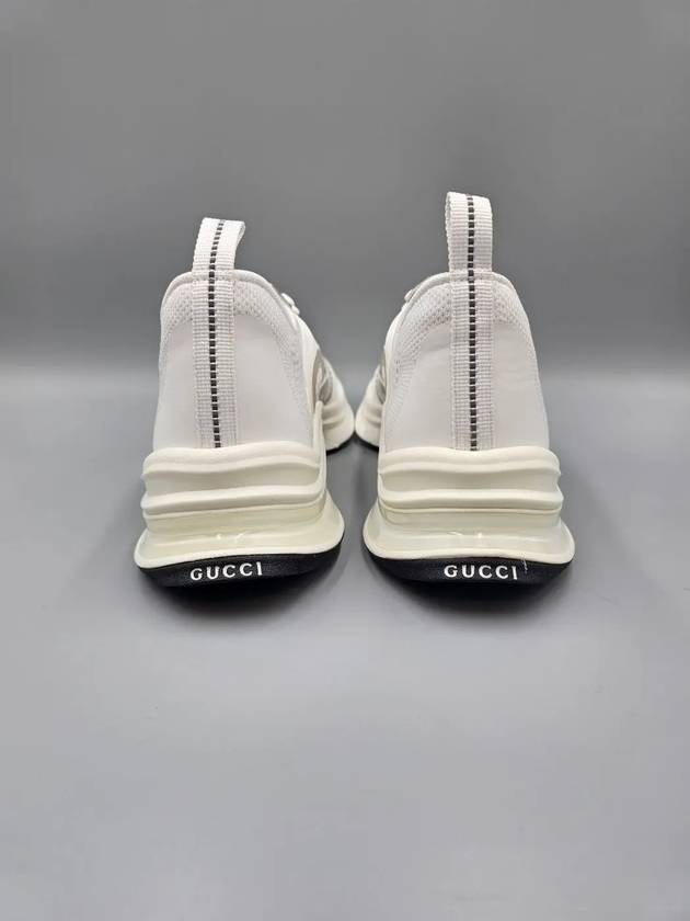 GG Run Mesh Low Top Sneakers White - GUCCI - BALAAN 6